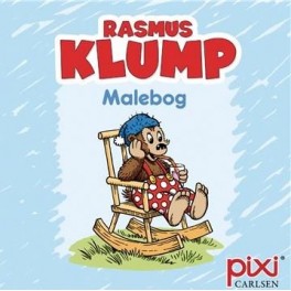 Krea Pixi-serie - Rasmus Klump - Malebog - Blå