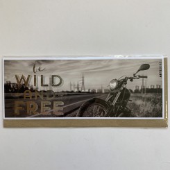 Artebene dobbeltkort -Be wild and free