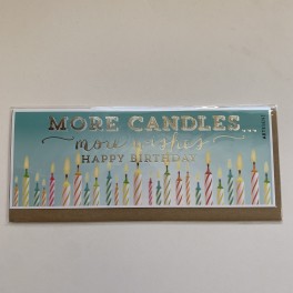 Artebene dobbeltkort -More candles
