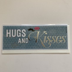 Artebene dobbeltkort -Hugs and kisses