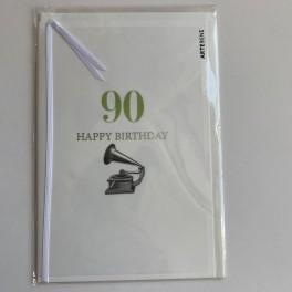 Artebene kort -Happy birthday, 90