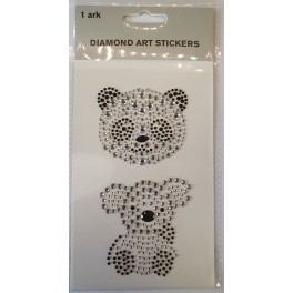 Diamond Art Stickers, Panda