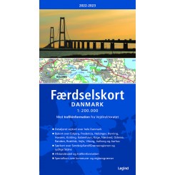Færdselskort Danmark 2022-2023