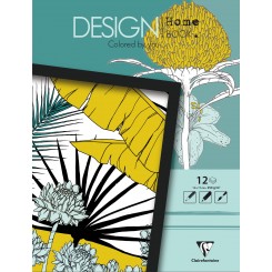 Clairefontaine Design homebook, 13x17, gul