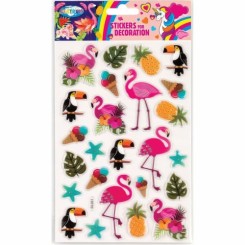 Centrum 3D stickers, Flamingo