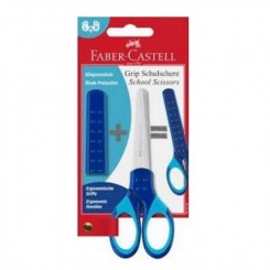 Faber Castell skolesaks, blå