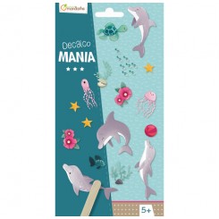 Decalco Mania, Transfer Stickers, Delfin 