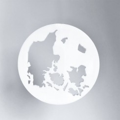 RYBORG Magnet - Danmarkskort