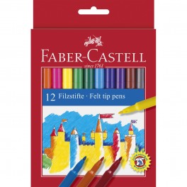 Faber Castell tuscher 12 stk. 