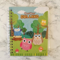 Hoot Hoot Owl Land - notesbog 