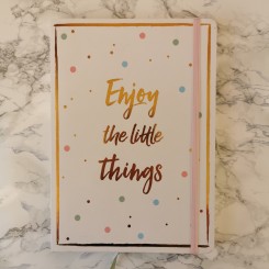 Notesbog, Hartung, Enjoy the little things