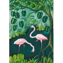 Hans Scherfig magnet - Flamingo