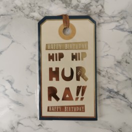 Til & fra mærker - Happy Birthday, Hip Hip Hurra, Happy Birthday