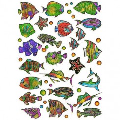Fantasy Stickers fisk