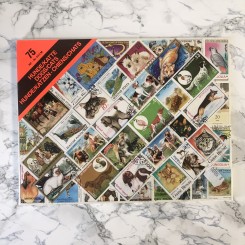 Frimærker - 75 forskellige billedemærker, Hunde og katte