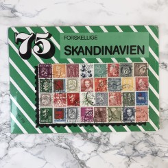 Frimærker - 75 forskellige billedemærker, Skandinavien