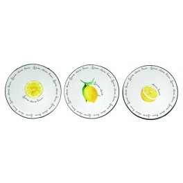 Amalfi skåle - Citron skåle sæt Ø10 cm