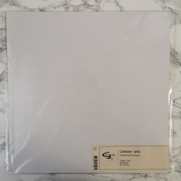 Vivi Gade - Scrapbooking papir, hvid