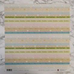 Karen-Marie Klip & Papir - Scrapbooking, invitation pastel farver