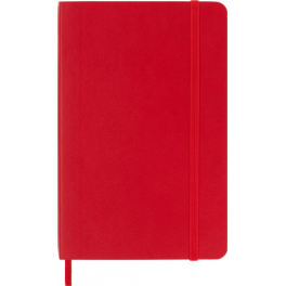 Moleskine Classic Collection, linieret, soft cover, Expanded, 13x21cm, Rød 