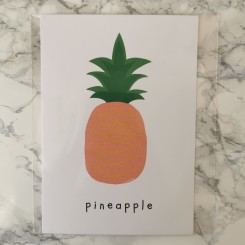 Kort A6 - Pineapple