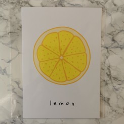 Kort A6 - Lemon