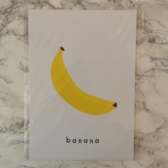 Kort A5 - Banana