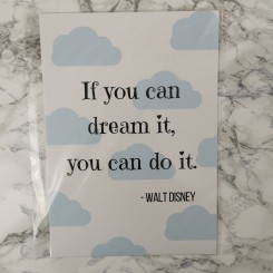 Kort A5 - If you can dream it, you can do it