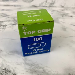 Top Grip Papirclips 25mm, 100 stk., kobber