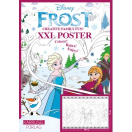 Frost gigantiske farv-selv-plakat