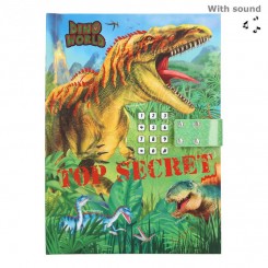 Dino World Dagbog m/kode & lyd