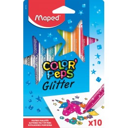 Maped Color' Peps Glitter, 10 stk. 
