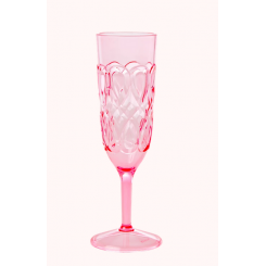 Akryl Champagneglas - Pink