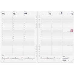 Refill: Ugekalender System A5, 2023