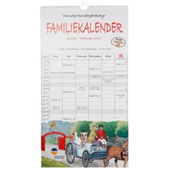 Familiekalender 5 pers., Bondegårdsdyr 2023