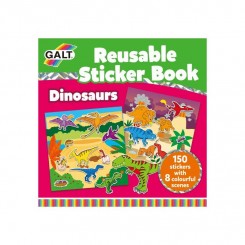 Galt Reusable Sticker Book, Dino