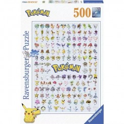 Ravensburger, Pokemon Puslespil, 500 brikker