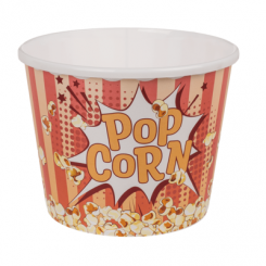 Popcorn spand med striber