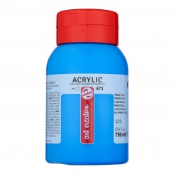 Akryl maling 750 ml, Primary Cyan 572