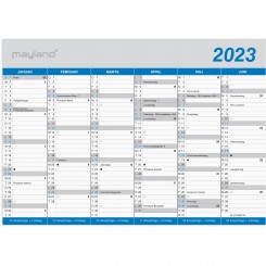 Mayland kontorkalender A5, 2023