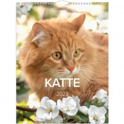 Vægkalender Katte 2023