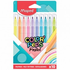 Maped Color' peps Pastel Tuscher, 10 stk.