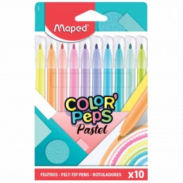 Maped Color' peps Pastel Tuscher, 10 stk.