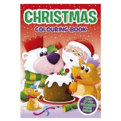 Christmas Colouring Book - Rød