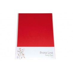 Paper Line, Karton, 180 g, rød