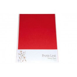 Paper Line, Karton, 180 g, rød