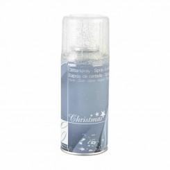 Glitterspray, sølv, 150 ml