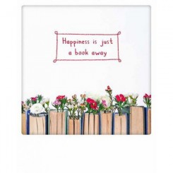Polaroid kort, HAPPINESS IS JUST A BOOK AWAY