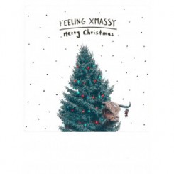 Polaroid kort, FEELING XMASSY, MERRY CHRISTMAS