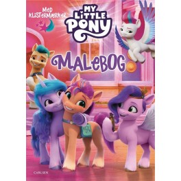 Malebog, My little pony, med klistermærker